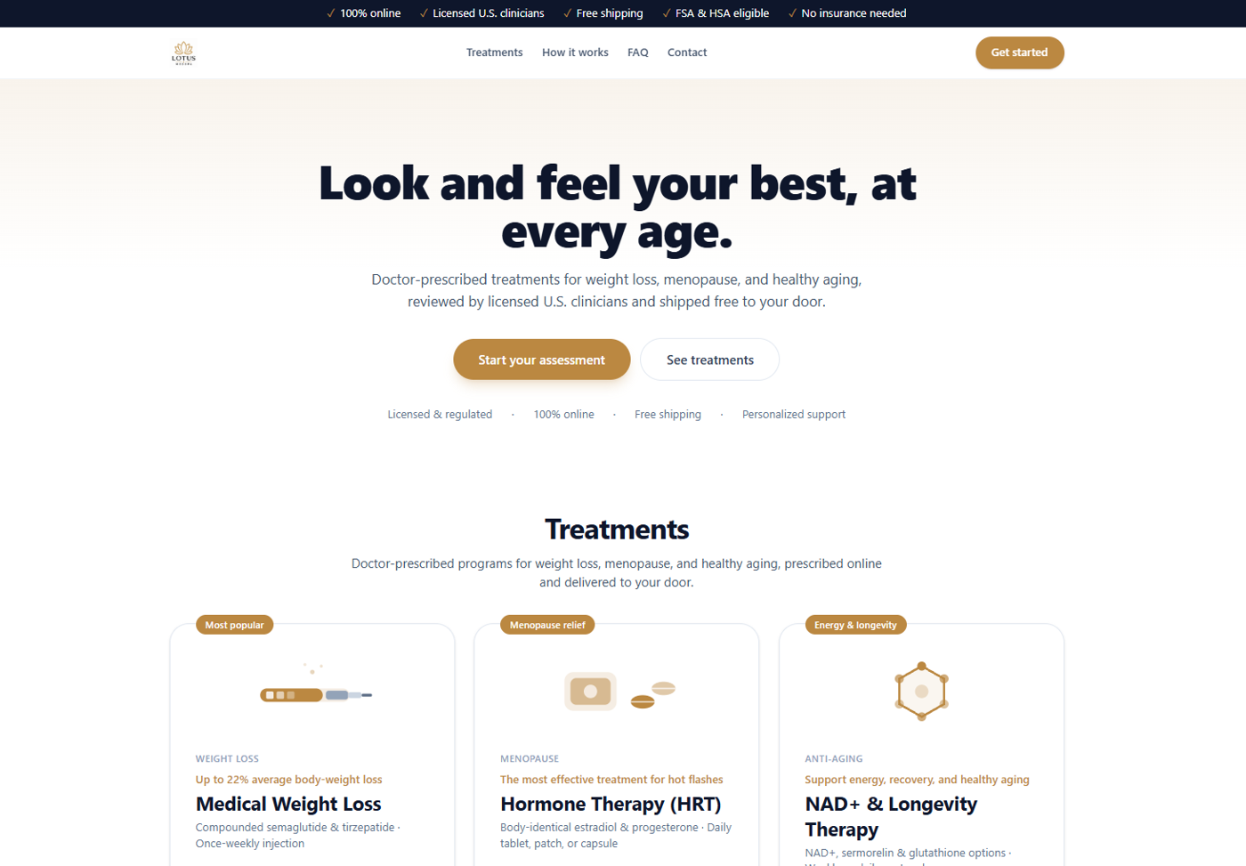 Branded marketing website